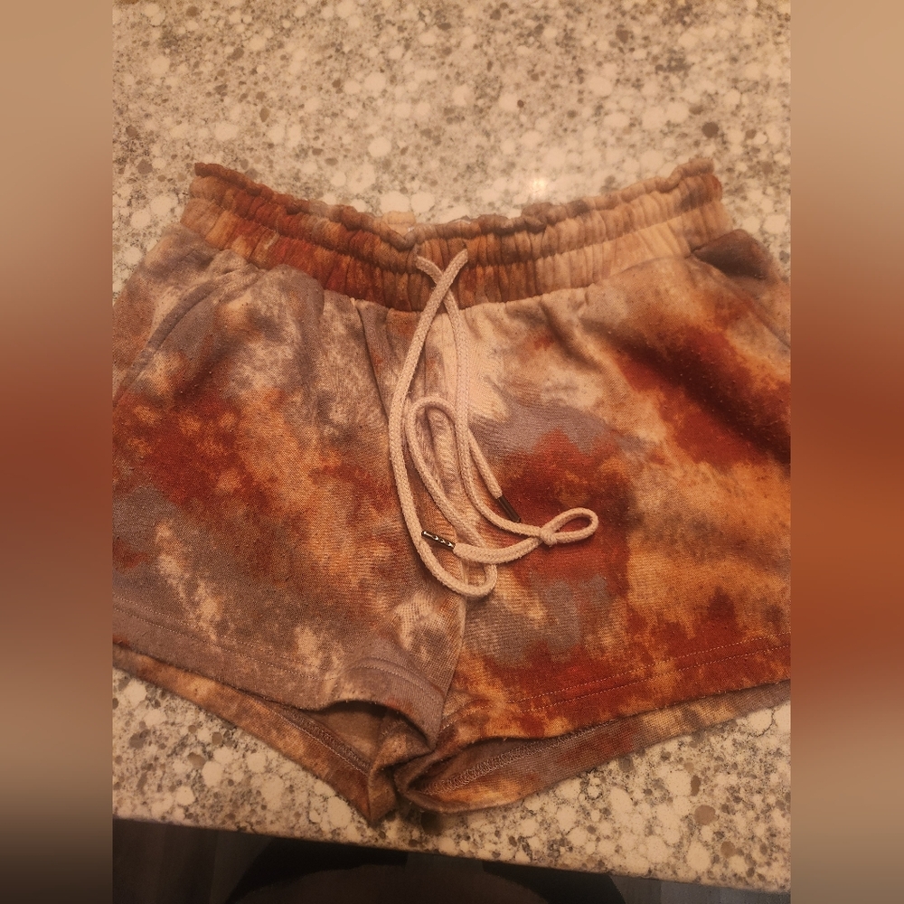 Celebrity Pink Stylish Tie-Dye Women's Shorts